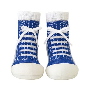 【赤ちゃんへのクリスマスプレゼント】Baby feet スニーカーズ ブルー 11.5cm【送料無料】