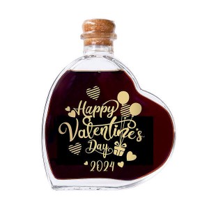 【夫へ贈るバレンタイン】【父親へ贈るバレンタイン】【彼へ贈るバレンタイン】バレンタインハートボトル 赤【送料無料】