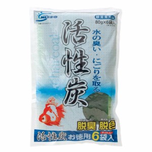 ニッソー 活性炭お徳用 （水質調整用品） 6袋入（80g）