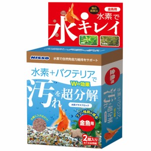 ニッソー 水素プラスブロック金魚用 （水質調整用品） 2個入