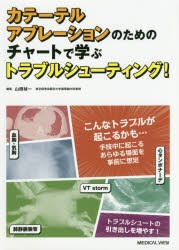 カテーテルアブレーションのためのチャートで学ぶトラブルシューティング! [本]