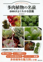 「多肉植物の名前」400がよくわかる図鑑 [本]