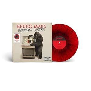 輸入盤 BRUNO MARS / UNORTHODOX JUKEBOX （RED WITH BLACK SPLATTER） （COLORED） [LP]
