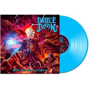 輸入盤 BATTLE BORN / BLOOD FIRE MAGIC AND STEEL （COLORED） [LP]