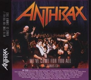輸入盤 ANTHRAX / WE’VE COME FOR YOU ALL [2CD]