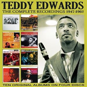 輸入盤 TEDDY EDWARDS / COMPLETE RECORDINGS ： 1947-1962 [4CD]