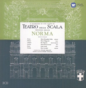 輸入盤 MARIA CALLAS ／ TULLIO SERAFIN / BELLINI ： NORMA [3CD]