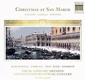 輸入盤 VOCAL CONCERT DRESDEN / CHRISTMAS AT SAN MARCO [CD]