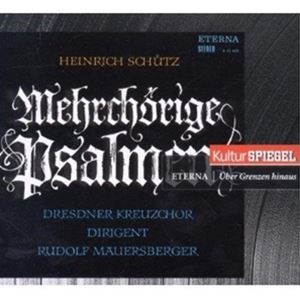 輸入盤 RUDOLF MAUERSBERGER / SCHUTZ ： MEHRCHORIGE PSALMEN [CD]