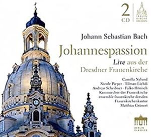 輸入盤 MATTHIAS GRUNERT / J.S.BACH ： JOHANNES PASSION [2CD]