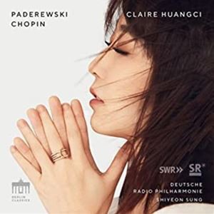 輸入盤 CLAIRE HUANGCI / PADEREWSKI ／ CHOPIN ： PIANO CONCERTO [CD]