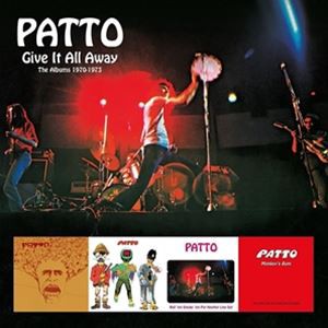 輸入盤 PATTO / GIVE IT ALL AWAY ： ALBUMS 1970-1973 （REMASTERED） （CLAMSHELL BOXSET） [4CD]