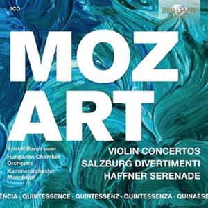 輸入盤 KRISTOF BARATI / MOZART ： VIOLIN CONCERTOS [5CD]