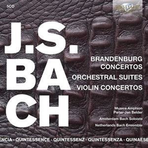 輸入盤 PIETER-JAN BELDER / J.S.BACH ： BRANDENBURG CON [5CD]