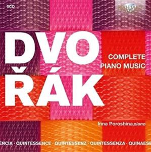 輸入盤 INNA POROSHINA / DVORAK ： PIANO WORKS COMP [5CD]