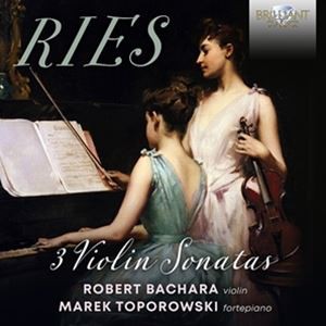 輸入盤 ROBERT BACHARA / RIES ： VIOLIN SONATAS [CD]