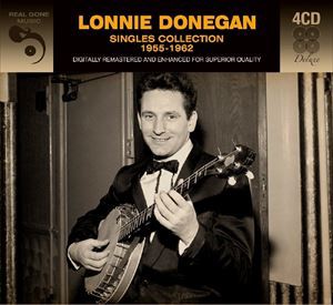 輸入盤 LONNIE DONEGAN / SINGLES COLLECTION 1955-1962 [4CD]