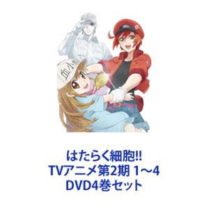 はたらく細胞!! TVアニメ第2期 1〜4 [DVD4巻セット]