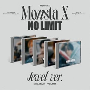 輸入盤 MONSTA X / 10TH MINI ALBUM ： NO LIMIT （JEWEL CASE VER.） [CD]