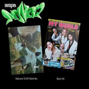 輸入盤 AESPA / 3RD MINI ALBUM ： MY WORLD （ZINE VER） [CD]