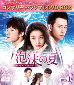 泡沫の夏〜トライアングル・ラブ〜 BOX1＜コンプリート・シンプルDVD‐BOX5，000円シリーズ＞【期間限定生産】 [DVD]