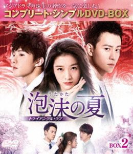 泡沫の夏〜トライアングル・ラブ〜 BOX2＜コンプリート・シンプルDVD‐BOX5，000円シリーズ＞【期間限定生産】 [DVD]