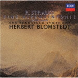 ヘルベルト・ブロムシュテット（cond） / R.シュトラウス：アルプス交響曲 交響詩≪ドン・ファン≫ [CD]