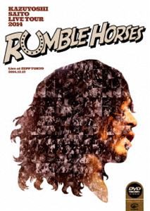 斉藤和義／KAZUYOSHI SAITO LIVE TOUR 2014 RUMBLE HORSES Live at ZEPP TOKYO 2014.12.12（通常盤） [DVD]