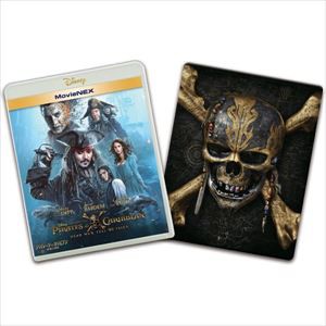 オンライン数量限定商品 パイレーツ・オブ・カリビアン／最後の海賊 MOVIENEXプラス3Dスチールブック [Blu-ray]