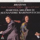 マルタ・アルゲリッチ（p） / ブラームス： 2台のピアノのための作品集 [CD]