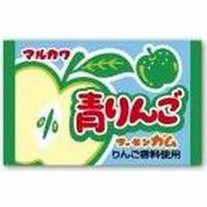 丸川製菓 青りんごガム １個   ×55