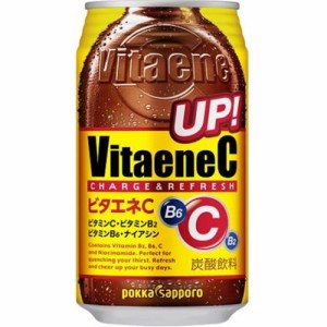 ポッカサッポロフード ビタエネＣ 缶３５０ｍｌ ×24 【全国送料無料】(一部地域除く)