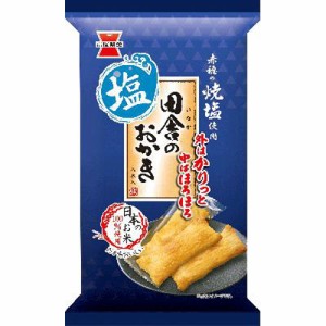 岩塚製菓 田舎のおかき 塩味８本   ×12