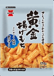 岩塚製菓 黄金揚げもち 塩味１２０ｇ ×12