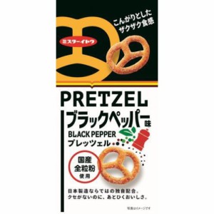 イトウ製菓 プレッツェル ブラックペッパー味４０ｇ ×80