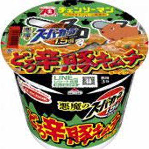 エース 悪魔のスーパーカップどろ辛豚キムチラーメン  ×12