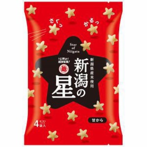 越後製菓 新潟の星 甘から８０ｇ   ×12