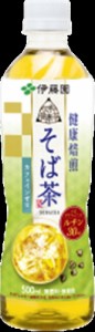 伊藤園 健康焙煎そば茶 自販機用Ｐ５００ｍｌ ×24 【全国送料無料】(一部地域除く)