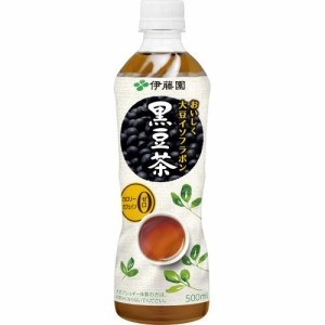 伊藤園 おいしく大豆イソフラボン黒豆茶Ｐ５００ｍｌ ×24 【全国送料無料】(一部地域除く)