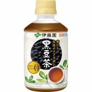 伊藤園 大豆イソフラボン黒豆茶レンジ対応Ｐ２７５  ×24