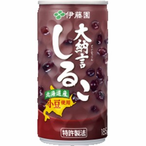 伊藤園 大納言しるこ １８５ｇ ×30 【全国送料無料】(一部地域除く)