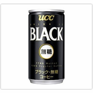 ＵＣＣ ブラック無糖 １８５ｇ  ×30