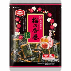 亀田製菓 梅の香巻 １６枚   ×12