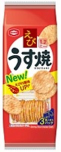 亀田のうす焼えび ７０ｇ   ×12