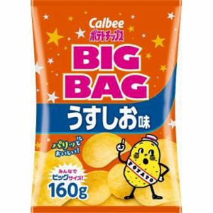カルビー ビッグバッグ うすしお味１６０ｇ ×12