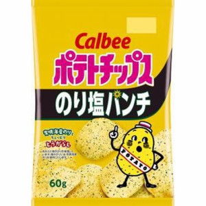 カルビー ポテト のり塩パンチ６０ｇ ×12