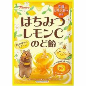 カンロ はちみつレモンＣのど飴７５ｇ  ×6 【全国送料無料】(一部地域除く)