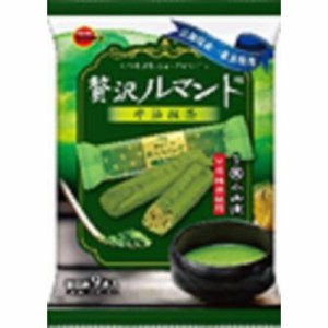 ブルボン 贅沢ルマンド宇治抹茶９本 ×48