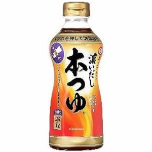 キッコーマン 濃いだし本つゆ ５００ｍｌ ×6