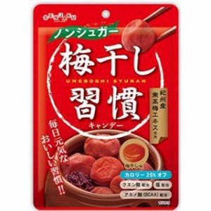 扇雀飴 ノンシュガー梅干し習慣キャンデー ７０ｇ ×20